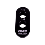GMS Upper Chassis Slug Aluminum 1/4” : 1/2”