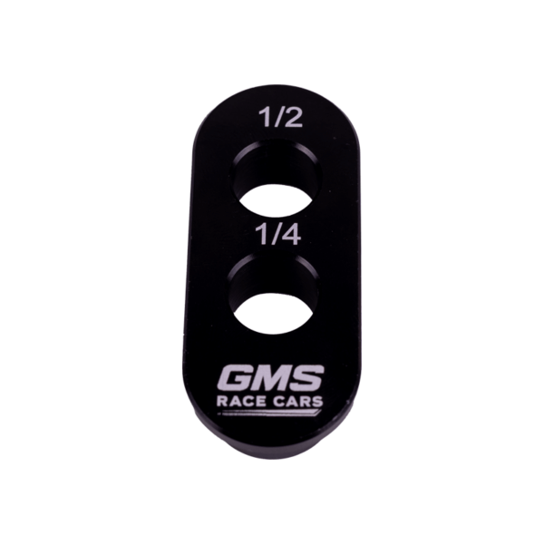 GMS Upper Chassis Slug Aluminum 1/4” : 1/2” - Image 1