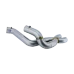 ProFabications Tailpipe Kit Super Late Model 2025 X-Pipe System, 3.50" SS (2 Pipes, No Mufflers) - Image 2