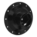 JOES Racing Products Fuel Filler Cap Screw-On 12-Bolt Flange 2-1/4 5-Pocket Pattern Black Anodized - Image 2
