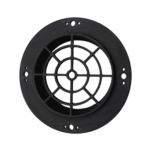 LRD Creations Angled Bullseye 3 Inch Brake Nose Duct - Image 1